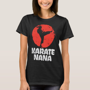 Karate Nana Ponytail Kick Japansk martialkonst Gr T Shirt