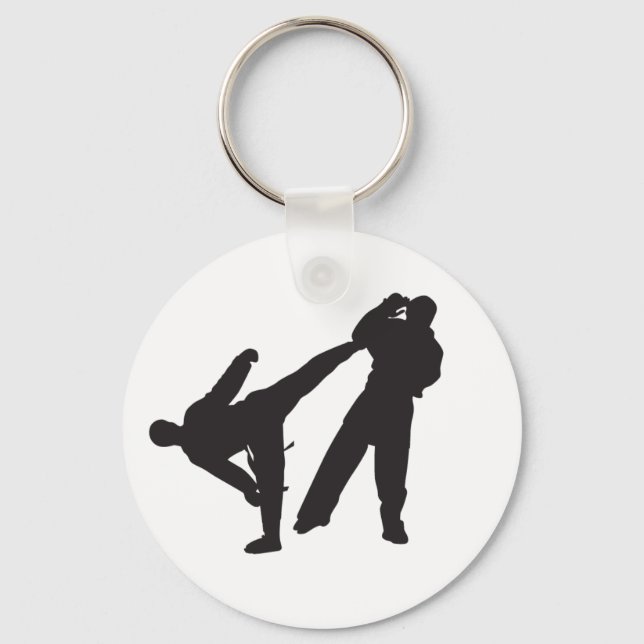 karate nyckelring (Framsida)