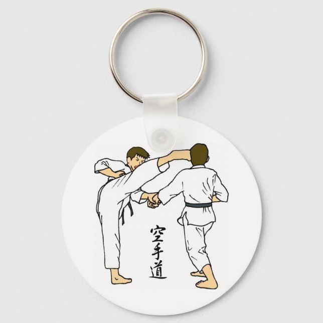 Karate Nyckelring (Framsida)