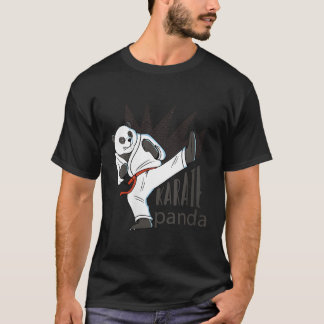Karate Panda Coon Bear Sport Mial T Shirt