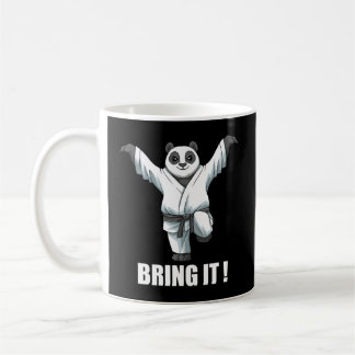 Karate Panda Crane Kick Karate Japansk mial Kaffemugg