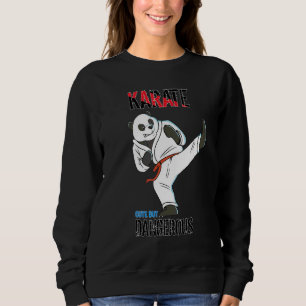 Karate Panda Söt Men Farlig Karate Panda T Shirt