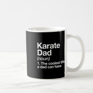 Karate Pappa Definition Rollig Sport Kampsport Kaffemugg