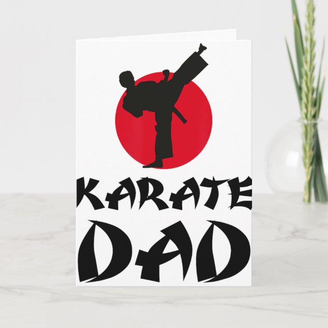 Karate Pappa Kampsport  Kort (Framsida)