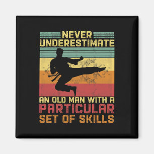Karate Pappa Kampsport Pension Karate  Magnet