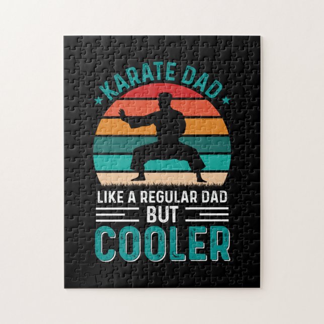 Karate Pappa Pussel (Vertikal)