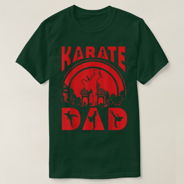 Karate Pappa T Shirt (Design framsida)