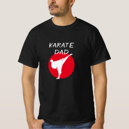 Karate Pappa t shirt for far of the Birthday Boy