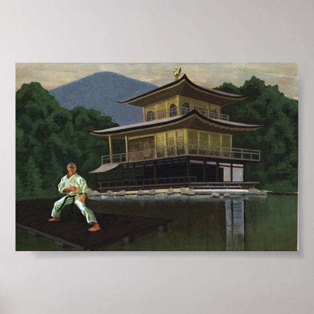 Karate Pavillion Poster (Framsidan)