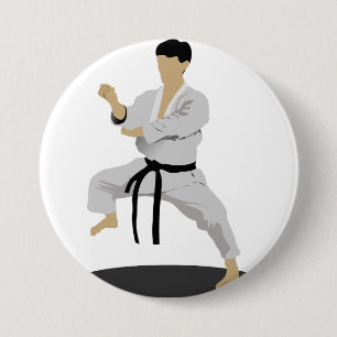 Karate Poser Knapp