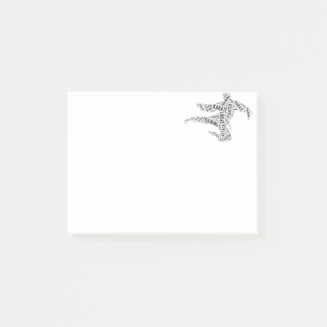 Karate Post-it Block (Framsida)