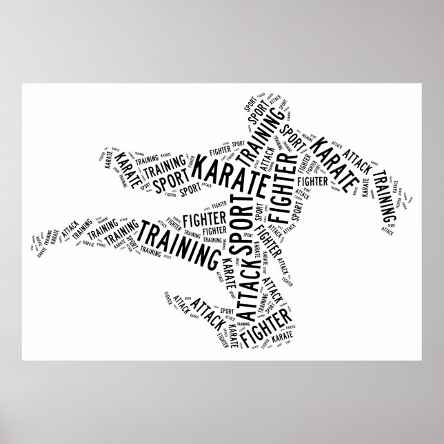 Karate Poster (Framsidan)