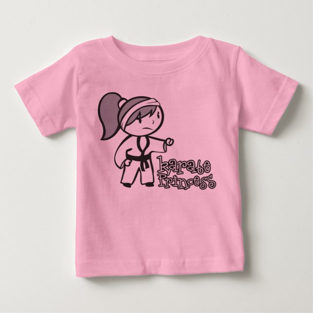Karate Princess Tee Shirt (Framsida)
