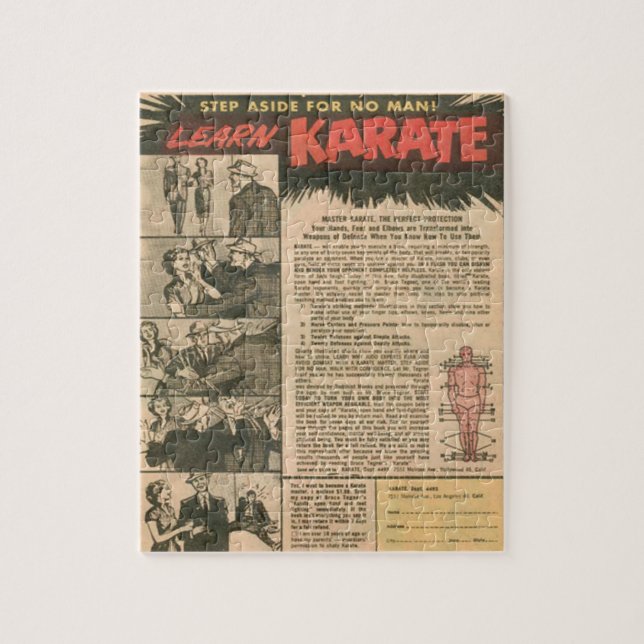 Karate Pussel (Vertikal)