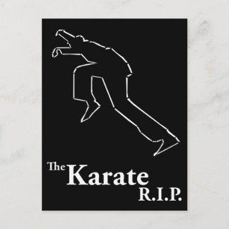 Karate R.I.P. Vykort