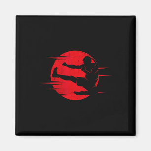 Karate Shadow Judo Kampsport Japan Kung Fu Taek Magnet