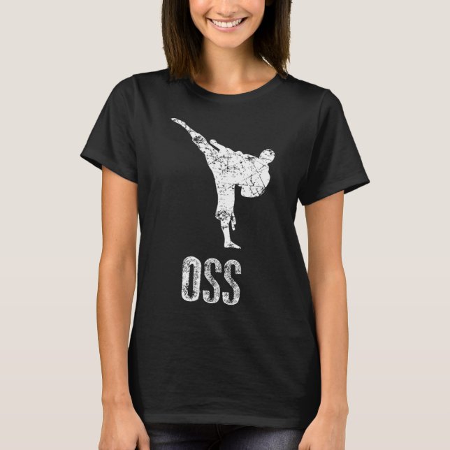 Karate Shirt1 T Shirt (Framsida)