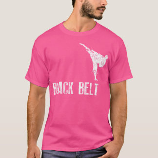 Karate Shirt Black Bälte Coola Martial Arts Gift T