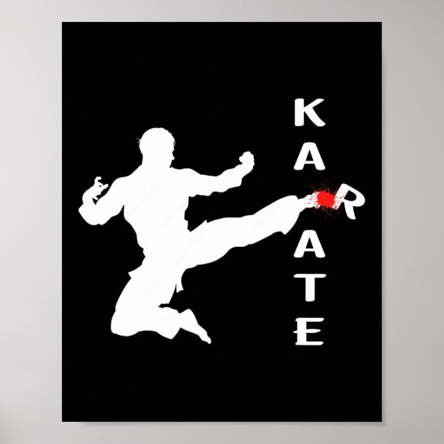 Karate Shirt Poster (Framsidan)