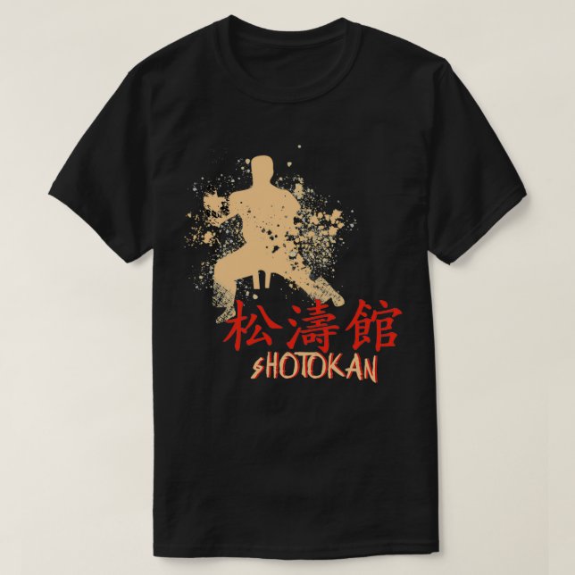 Karate Shotokan 2 T Shirt (Design framsida)