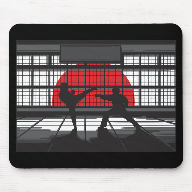 Karate Silhouette in DoJo Musmatta (Framsidan)