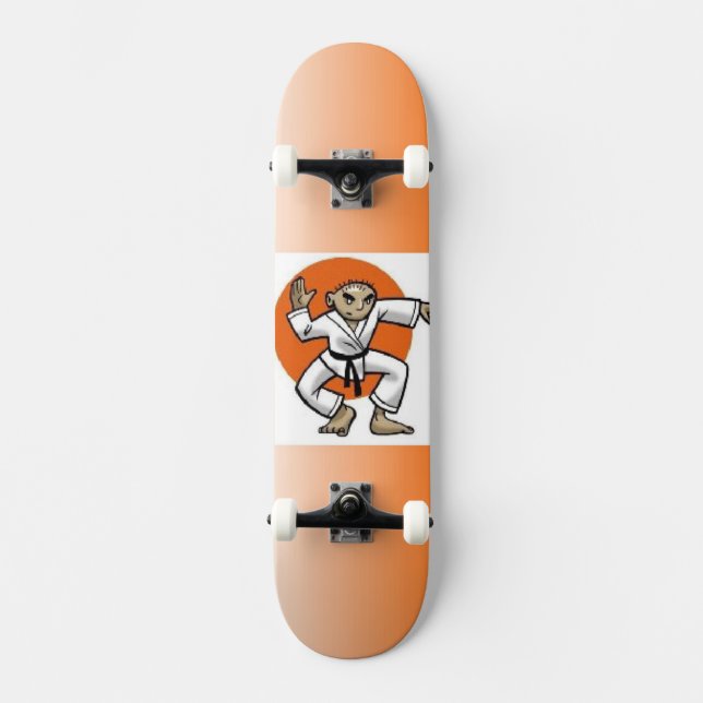 Karate Skateboard Bräda 19,5 Cm (Framsida)