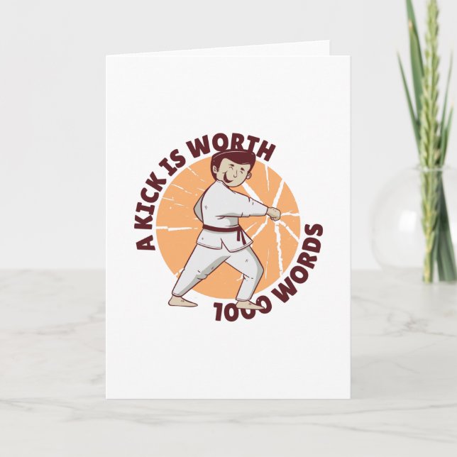 Karate-spark Kort (Framsida)