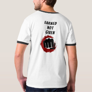 Karate Svart Bälte Mentalitet Kampsport Motivation T Shirt
