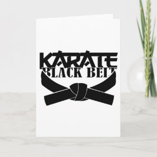 Karate Svart Bälte T Tröja_1  Kort