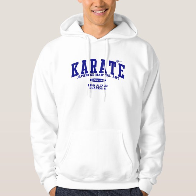 Karate Sweatshirt Med Luva (Framsida)
