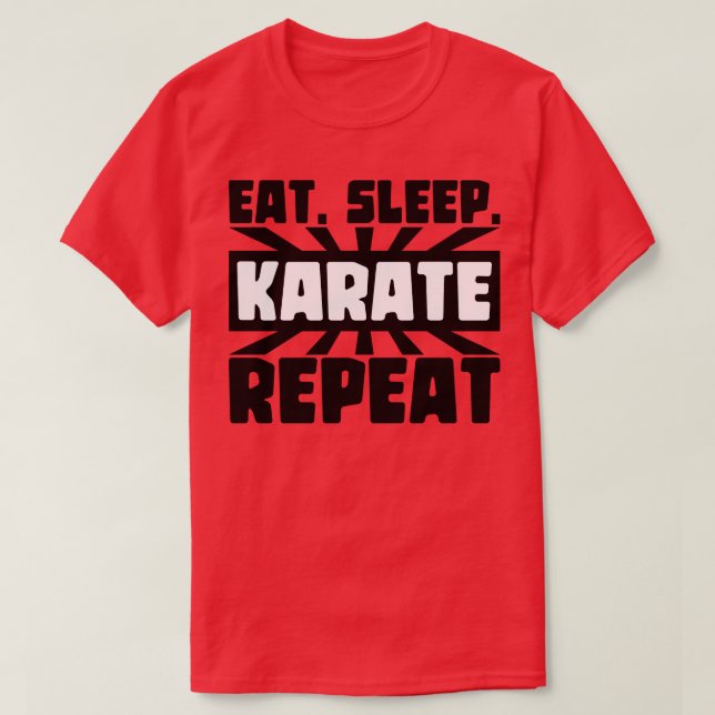 Karate T Shirt (Design framsida)