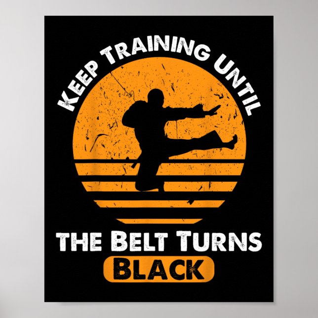 Karate Tae Kwon Do Poster (Framsidan)