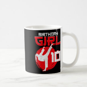 Karate Taekwondo 10 år gammal martialkonst på föde Kaffemugg