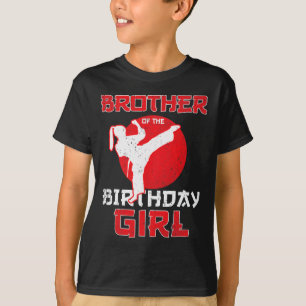 Karate Taekwondo Girl Mart T Shirt