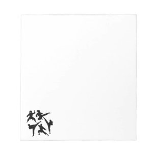 Karate / Taekwondo / judo Anteckningsblock