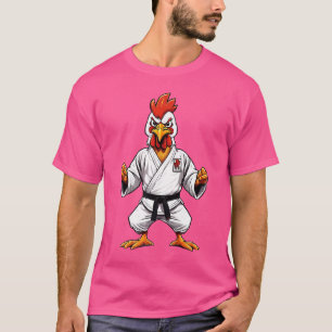 Karate Taekwondo Judo Kung fu Chicken Tupp Gift T Shirt