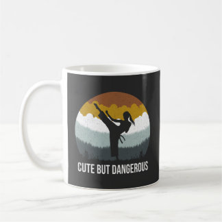 Karate Taekwondo Karate Girl Kaffemugg