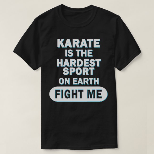 Karate Taekwondo Manar Judo Martial Arts T Shirt (Design framsida)