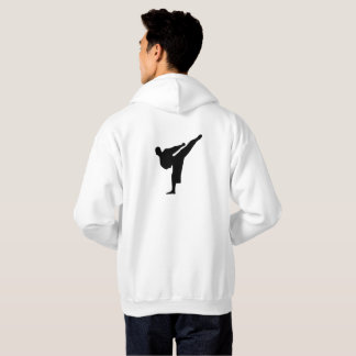 Karate/Taekwondo sparkar den Hooded tröjan Sweatshirt