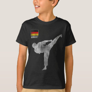 Karate Team Kampsport Mma Spark Tyskland Tysk V T Shirt