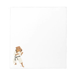 Karate Terrier Anteckningsblock