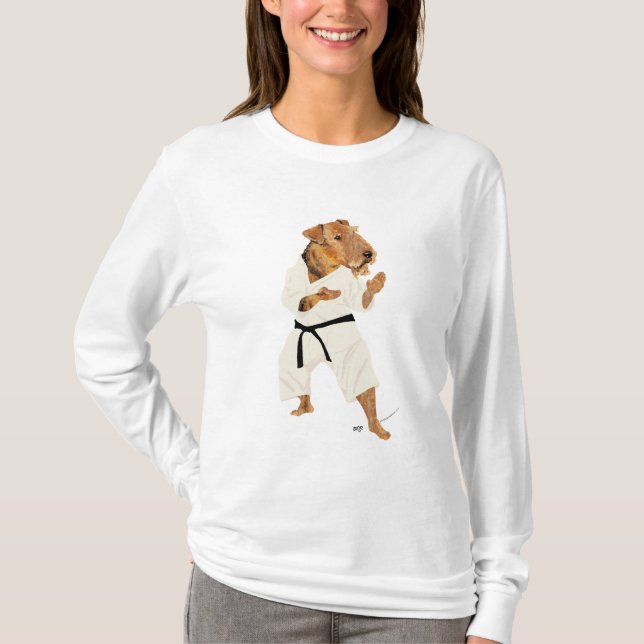 Karate Terrier Tröja (Framsida)