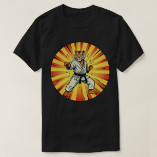 Karate Tiger Master - Kampsport Kraftfull Slag T Shirt