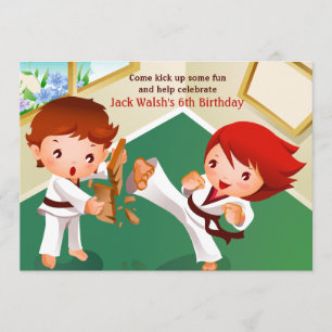 Karate Tots inbjudan