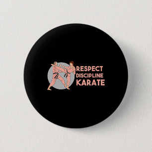 Karate Träning Disciplin Sport Kampkonst Knapp