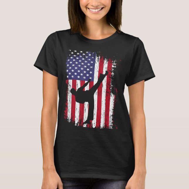 Karate-tröja - Rollig Taekwondo T Shirt (Framsida)