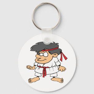 Karate-Unge Nyckelring