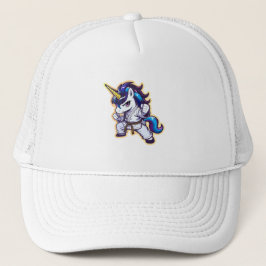 Karate Unicorn Brown Belt Fighter Keps