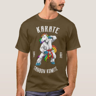 Karate Unicorn - Karate Japansk martialkonst Figh T Shirt