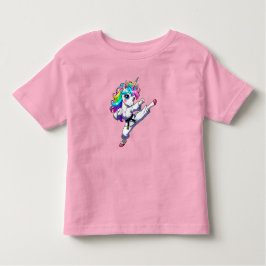 Karate unicorn t shirt
